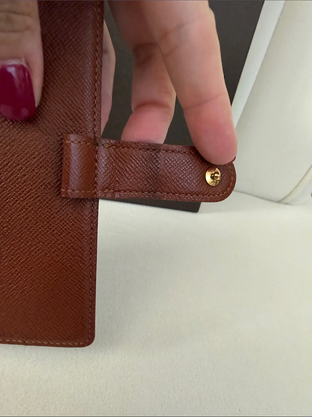 Louis Vuitton Monogram PM Agenda Cover Planner Organizer Notebook Holder